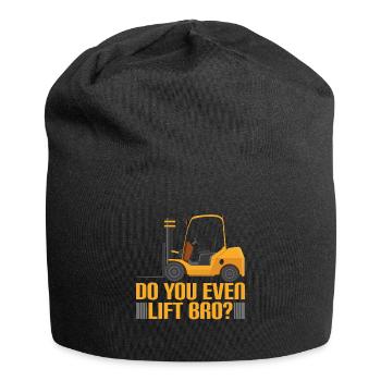 Sie heben Gabelstaplerfahrer Fahrer Gabelstapler - Jersey-Beanie - Schwarz - Vorne