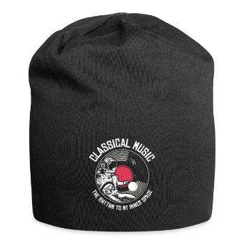 Astronaute spatial Musique classique Astronomie - Bonnet en jersey - noir - Devant
