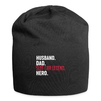 Husband Dad Slot Car Racing - Slot Car - Bonnet en jersey - noir - Devant