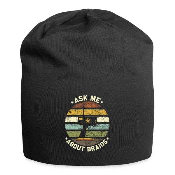 Vintage RC Car Racing - Model Cars - Jersey Beanie - black - Front