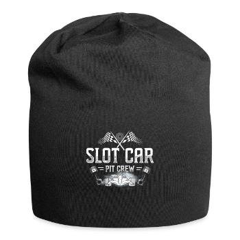 Slot Car Pit Crew - Hobby Modellauto - Jersey-Beanie - Schwarz - Vorne