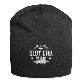 Slot Car Pit Crew - Hobby Model Car - Jersey Beanie - charcoal grey - Front