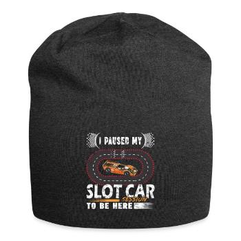 Vintage Slot Car Racing - Modélisme - Bonnet en jersey - charbon - Devant