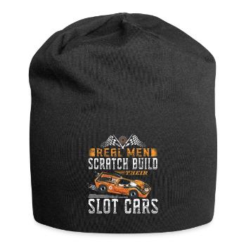 Build Vintage Slot Car Racing Hobby - Jersey-Beanie - Schwarz - Vorne
