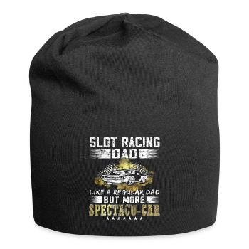 Vintage Model Cars - Slot Racing Dad - Jersey Beanie - black - Front