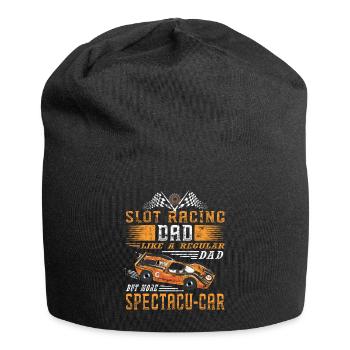 Vintage Model Cars - Slot Racing Dad - Jersey Beanie - black - Front