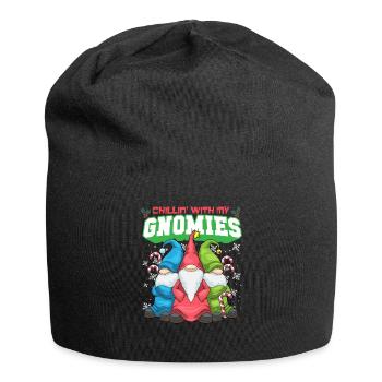 Christmas Gnomes Santa Squad Funny Xmas Gift - Jersey-Beanie - Schwarz - Vorne