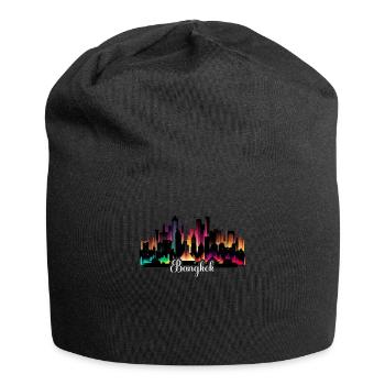 Bangkok Thaïlande Voyage thaïlandais Bangkok tenue. - Bonnet en jersey - noir - Devant