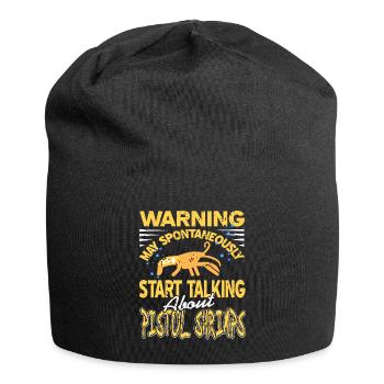May Spontaneously Start Talking Pistol Shrimps - Jersey-Beanie - Schwarz - Vorne