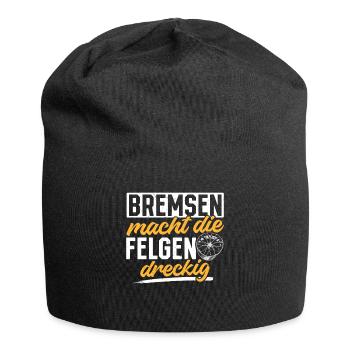 Bremsen macht die Felgen dreckig PS-Liebhaber - Jersey-Beanie - Schwarz - Vorne