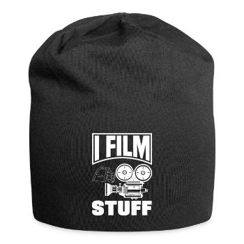 I Film Stuff Filmmaker - Jersey-Beanie - Schwarz - Vorne