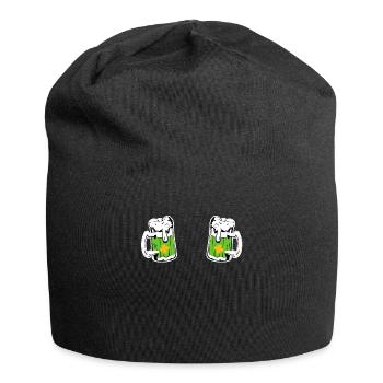 Irish Beer Ireland St. Patrick's Day - Jersey Beanie - black - Front
