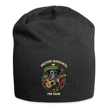 Another Margarita Por Favor Margarita Drinker Alco - Jersey Beanie - black - Front