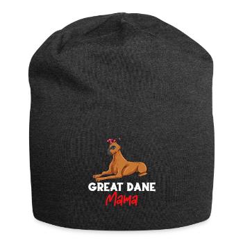 Dogue allemand - Bonnet en jersey - charbon - Devant