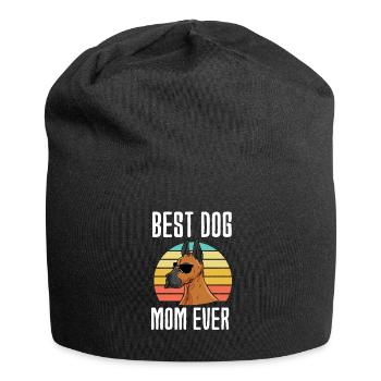 Dogue allemand - Bonnet en jersey - noir - Devant