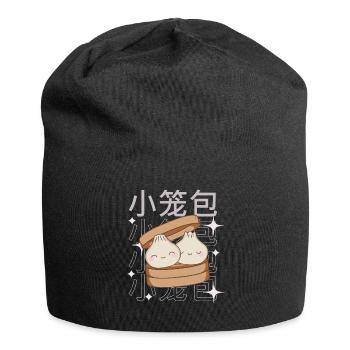 Cute Dumplings Dim Sum Asia Food - Jersey Beanie - black - Front