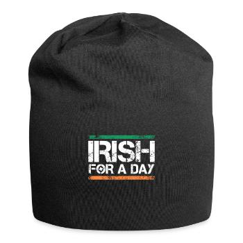 Irlandais d’un jour Fête de la Saint-Patrick - Bonnet en jersey - noir - Devant