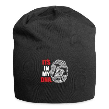 Artisans d’idées cadeaux DIY - Bonnet en jersey - noir - Devant