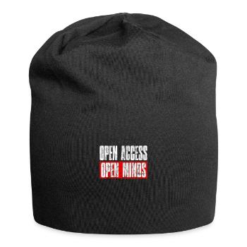 Open Access Open Mind for Hacker and Coder - Jersey-Beanie - Schwarz - Vorne