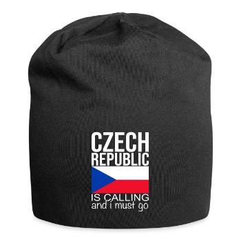 Tchéquie - Bonnet en jersey - noir - Devant
