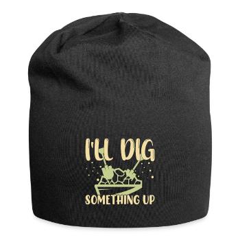 Gold Panning Gold Panning Gold Prospector - Jersey Beanie - black - Front