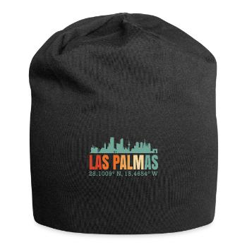 Las Palmas - Jersey-Beanie - Schwarz - Vorne