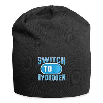 Switch to hydrogen element energy hydrogen - Jersey Beanie - black - Front