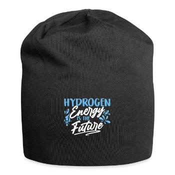 Energy from hydrogen is the future Hydrogen - Jersey Beanie - black - Front