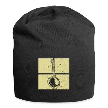 Banjo Banjo joueur Banjoïste - Bonnet en jersey - noir - Devant