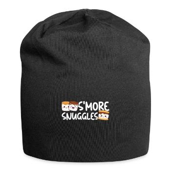 Marshmallow S'more - Jersey Beanie - black - Front