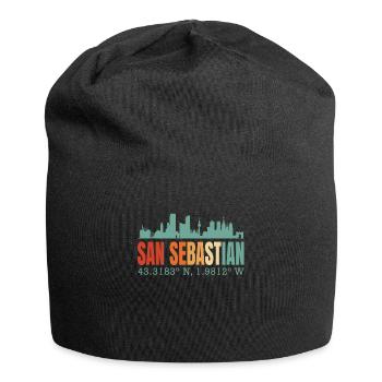 San Sebastian - Jersey-Beanie - Schwarz - Vorne