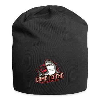 come to the shark side - Jersey Beanie - black - Front