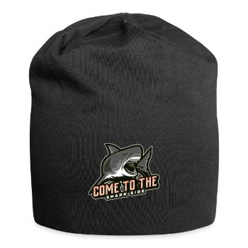 come to the shark side - Jersey Beanie - black - Front