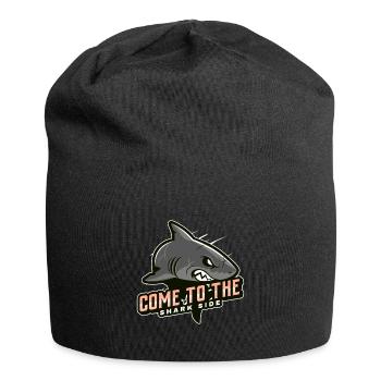 come to the shark side - Jersey Beanie - black - Front