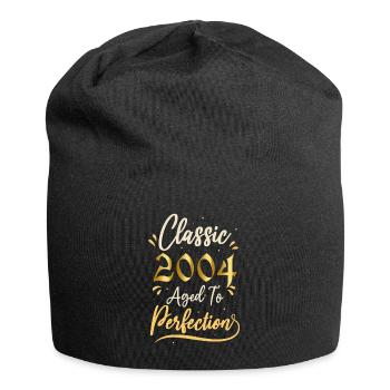 Geburtstag 2004 Geschenk 2004 Classic 2004 - Jersey-Beanie - Schwarz - Vorne