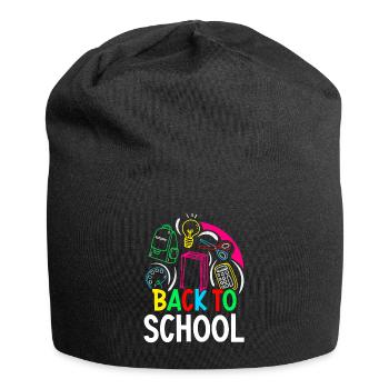 Back to School Back to School Back to School Teacher - Jersey Beanie - black - Front