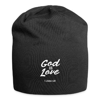 Bible Bible Versets chrétiens Don de Jésus - Bonnet en jersey - noir - Devant