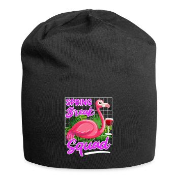 Spring Break Squad Sommerferien Spring Break - Jersey-Beanie - Schwarz - Vorne