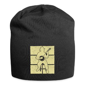 Banjo Banjo joueur Banjoïste - Bonnet en jersey - noir - Devant