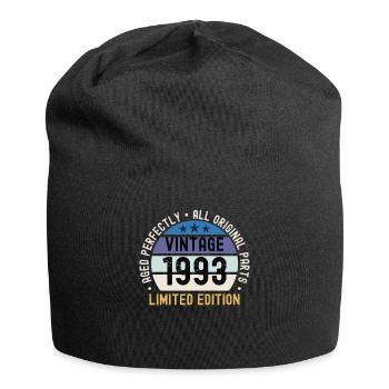 30th Birthday Vintage 1993 - Jersey Beanie - black - Front