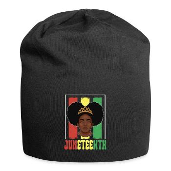 Juneteenth 1865 Black African American Afrika - Jersey-Beanie - Schwarz - Vorne
