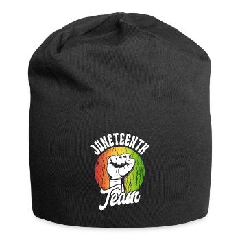 Juneteenth Team African American 1865 Black - Jersey-Beanie - Schwarz - Vorne