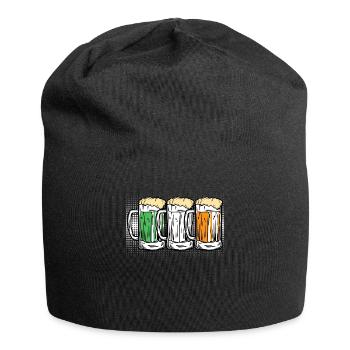 Irish Beer Ireland St. Patrick's Day - Jersey Beanie - black - Front