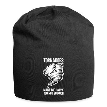 Tornade - Bonnet en jersey - noir - Devant