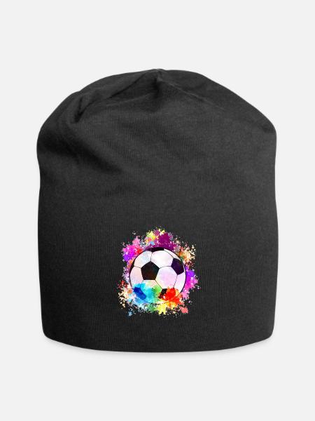 Tshirt Football Hommes Femmes Football Football - Bonnet en jersey - noir