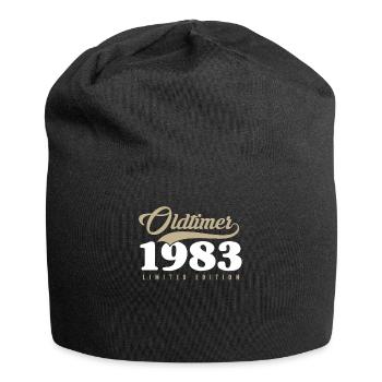 40th birthday vintage 1983 - Jersey Beanie - black - Front