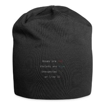 Funny Fehlercode Software Entwickler - Jersey-Beanie - Schwarz - Vorne