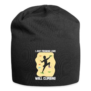 Wall Climbing - Jersey Beanie - black - Front