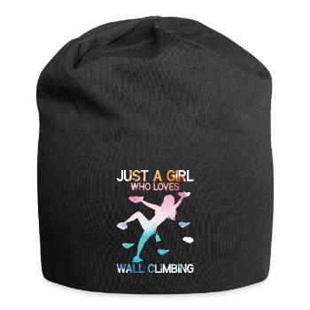 Wall Climbing - Jersey Beanie - black - Front