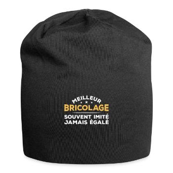 Meilleur Bricoleur Souvent Imité Jamais Égalé - Bonnet en jersey - noir - Devant